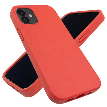 Biodegradable iPhone 12 Mini Case - Crimson Coral - Loam & Lore